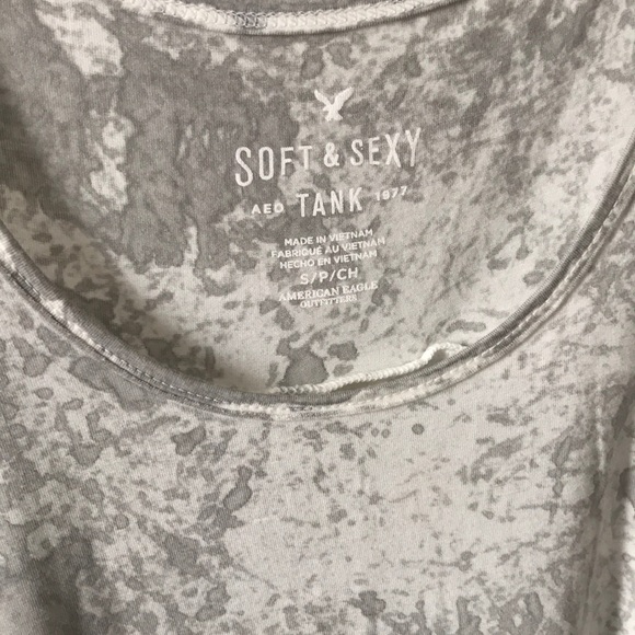 Marble print tank - Picture 3 of 3